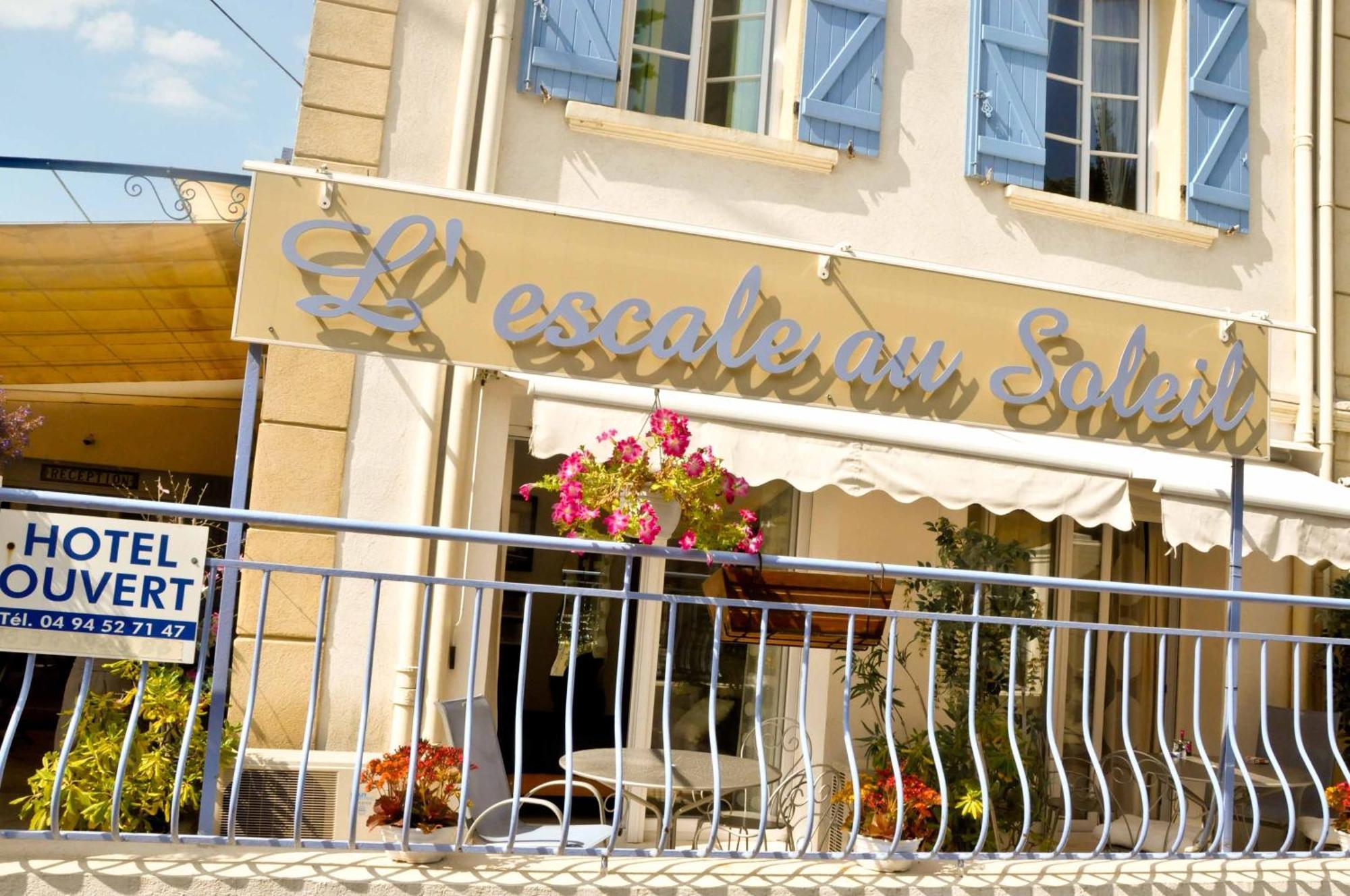Hotel L'Escale Au Soleil Saint Aygulf Eksteriør billede